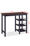 Bar Set 3 Pieces MDF Black - 7