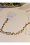 Rose Color Zircon Stone Flower Detailed Vip Bracelet
