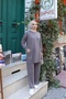طقم مودال بسحاب وجيوب جانبية - 2