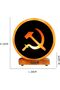 Himalayan Salt Lamp - Hammer & Sickle GH-CSL-059 - 4