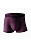 Ece's Men's Ice Silk Boxer Burgundy Breathable Comfortable M1001 - 2