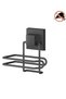 Tekno Tel Ef-271 Black Toilet Paper Holder |   Adhesive/Screw Hole-Free Metal Toilet Paper Holder