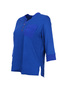 Women's Regular Fit Judge Collar Pocketed Three Quarter Sleeve Cotton Knitted T-Shirt 19K321900100 - 2