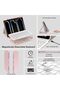 Keyboard Case for iPad Pro 13 Inch (M4) 2024 - Magnetic Detachable Wireless Keyboard, Pink - 4