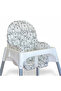 White Bears - High Chair Cushion