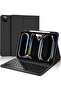Keyboard Case for iPad Pro 13-inch (M4) 2024 - Detachable Wireless Keyboard, Black