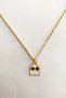 Women's Gold Ecru Mineli Pacman 55cm Length Jewelry Necklace Pmkly25528 - 2