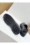 26K458 Buckle Detail Genuine Leather Thick Sole Loafer Shoes for Women - 6