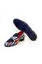 Colorful Laceless Genuine Leather Men's Shoes - 3