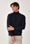 Turtleneck Knitwear Sweater - 3