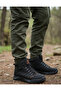 0116 Black Men's Daily Personality Water Cold Resistant Zipper Sports Boots