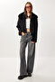 Short Faux Fur Coat Lxa0002 Black - 4