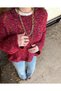 Red Color Gradient Sweater Standard Size - 3