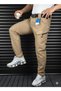 Unisex Softshell Water-Resistant and Windproof Winter Tactical Pants with Fleece Inside - 2