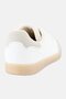 Men Brand Logo Lace Up Casual Shoes, White - 2