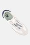 Men Brand Logo Lace Up Casual Shoes, Off White - 4