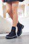 Women's Genuine Leather Non-Slip Sole Cold Proof Daily Boots - 3