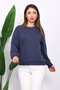 Anthracite Crew Neck Two Thread Sweatshirt - 3