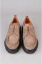 Seç 54083 genuine leather casual men's shoe mink suede - 2
