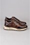 Seç M112 Genuine Leather Casual Men's Shoes Brown - 4