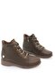 Women's Flat Sole Daily Laceless Orthopedic Genuine Leather Boots M26/Kb4535 - 5