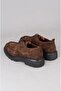 Select 54083 Genuine Leather Casual Men's Shoes Brown Suede - 4