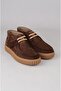 Select 263270 Genuine Leather Casual Men's Boots Brown Suede