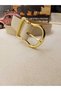 Sports Gold Buckle 4cm Trouser Belt, Dress Belt, Coat Belt - 2