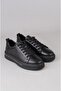 Select M054 Genuine Leather Men's Casual Shoes Black