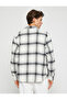 Plaid Lumberjack Shirt with Pocket Detail - 4