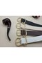 Sports Gold Buckle 4cm Trouser Belt, Dress Belt, Coat Belt - 4