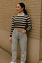 Women's Casual Loose Wide Leg Gray Baggy Jeans - 3