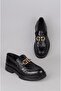 Select 22495 Genuine Leather Men's Shoes Black Croco - 8