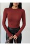 Women's Tile Finger Detailed Bodysuit - 5