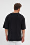 Short Sleeve Striped Detail and Pocket T-Shirt with a Dirty Cut - 3