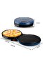 1800W Tabletop Pizza Maker, 12" Portable Pizza Oven - Blue A - 7