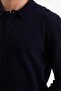 100% Wool Standard Fit Polo Neck Sweater (25 Wn) - 5