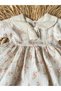 Girl's Kopanaki Collar Floral Dress - 2