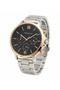 For Motion Men's Wristwatch Gold Color, Black Dial - Stylish Metal Band, 2 Years Warranty - 3