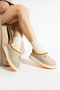 Valentine Suede Fur-Lined Colorful Sole Tazz Slippers - 8