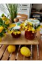 Lemon Patterned Jar Canning Lid Cover (6 Pieces) - 4