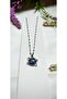 Planet Model Stainless Steel Necklace Silver - 2