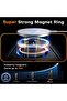 Magnetic Case for iPhone 16 Pro 6.3" with Screen Protector, MagSafe Compatible - Black - 2