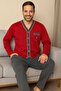 Men's Pajama Set 100% Cotton Buttoned at the Waist - 2