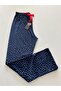 Plus Size French Velvet Pajama Bottoms - 3