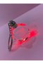 Illuminated Crystal Glass Color-Changing I Love You Keychain - 7