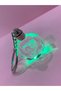 Illuminated Crystal Glass Color-Changing I Love You Keychain - 9
