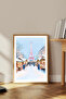 One Piece Wooden Framed Living Room Hall Kitchen Painting Tk2153 - 2