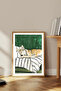 One Piece Wooden Framed Living Room Hall Kitchen Painting Tk2169 - 2