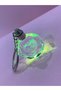 Illuminated Crystal Glass Color-Changing I Love You Keychain